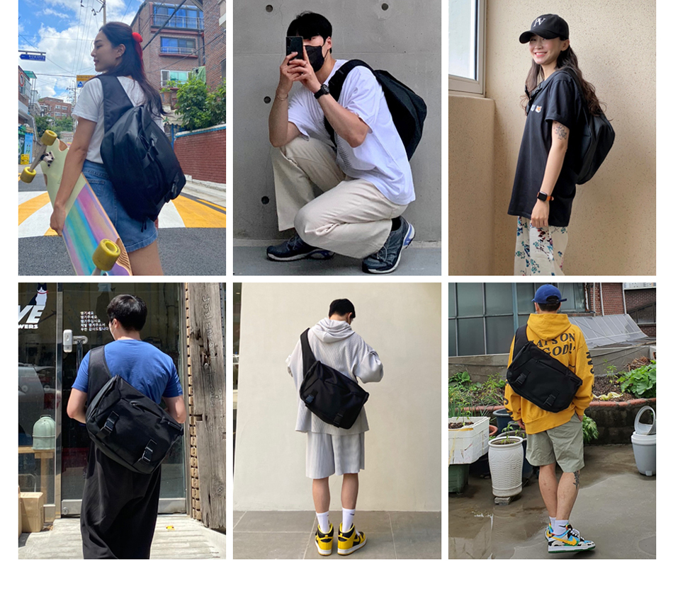 MUSINSA | MONSTER REPUBLIC COMPOUND MESSENGER BAG - MINI