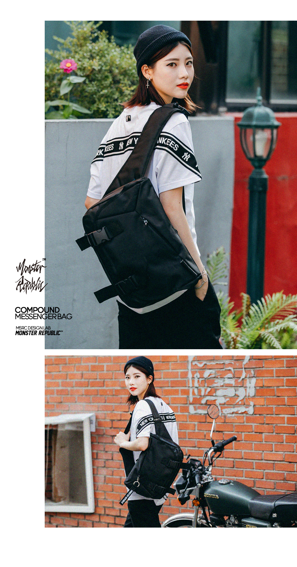 ショルダーバッグ MONSTER REPUBLIC COMPOUND MESSENGER BAG MINI 161006131253 MUSINSA | MONSTER REPUBLIC COMPOUND MESSENGER BAG - MINI