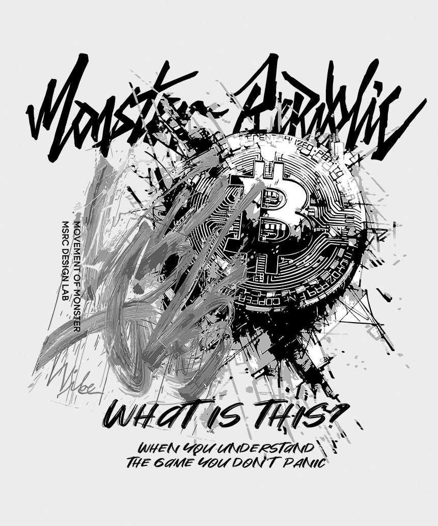 몬스터리퍼블릭(MONSTER REPUBLIC) 비트코인 바이브 애쉬그레이 후드티 그레이 - 사이즈 & 후기 | 무신사